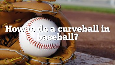 How to do a curveball in baseball?