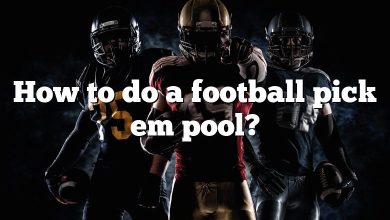 How to do a football pick em pool?