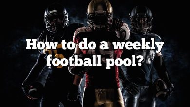 How to do a weekly football pool?