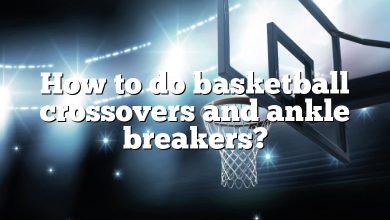 How to do basketball crossovers and ankle breakers?