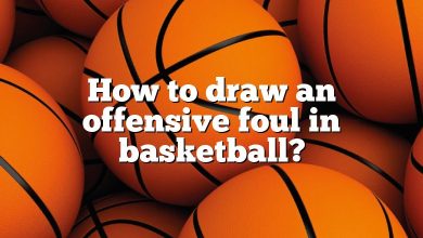 How to draw an offensive foul in basketball?
