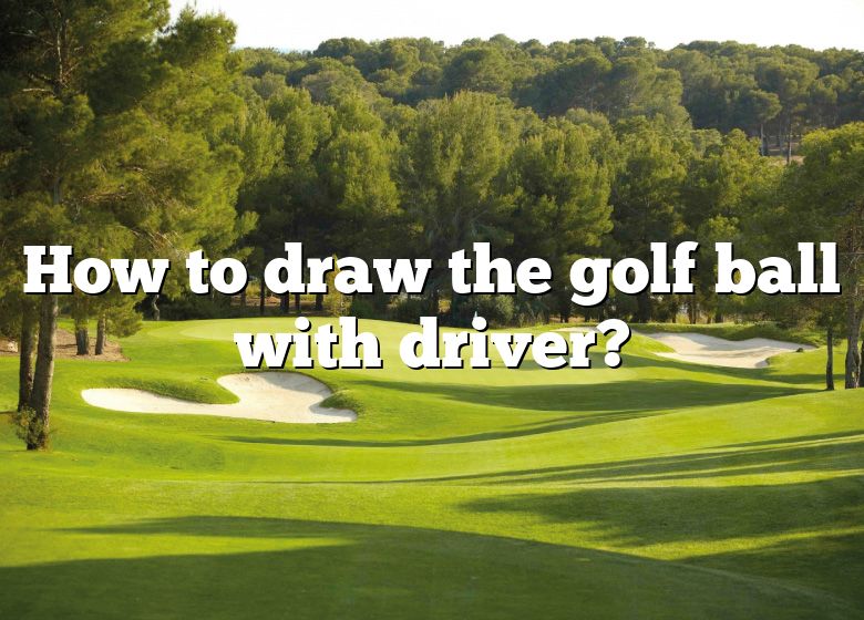 How To Draw The Golf Ball With Driver? DNA Of SPORTS