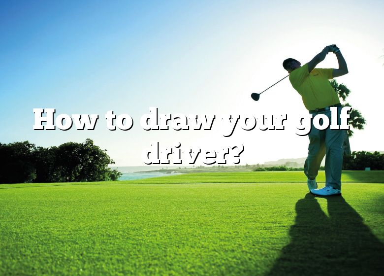How To Draw Your Golf Driver? DNA Of SPORTS