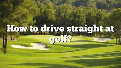 How to drive straight at golf?