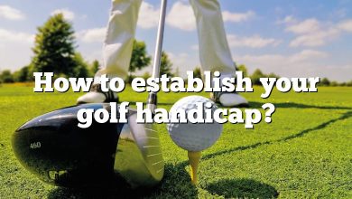 How to establish your golf handicap?