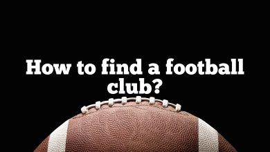 How to find a football club?