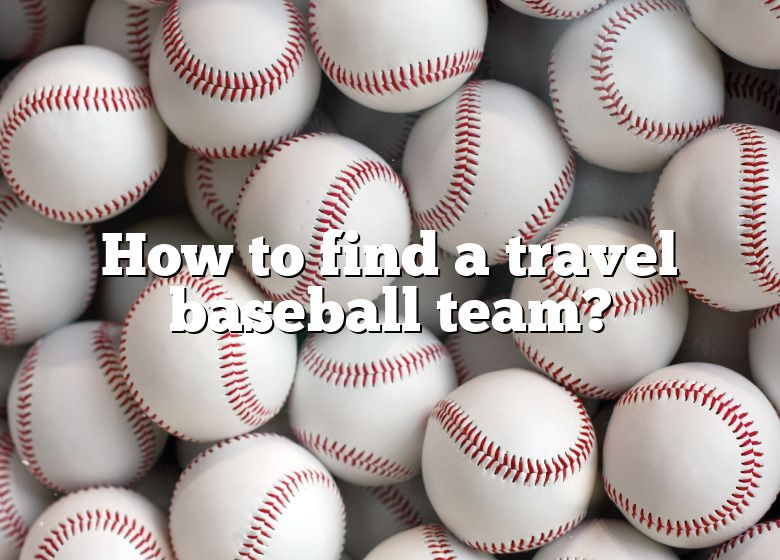 cost of travel baseball team