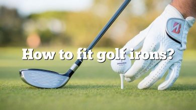 How to fit golf irons?