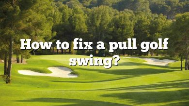 How to fix a pull golf swing?