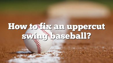 How to fix an uppercut swing baseball?