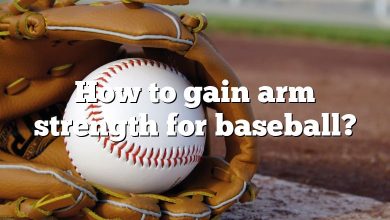How to gain arm strength for baseball?