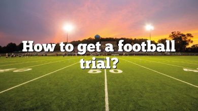 How to get a football trial?