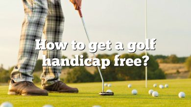 How to get a golf handicap free?