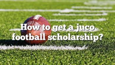 How to get a juco football scholarship?