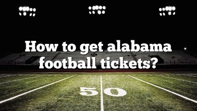 How to get alabama football tickets?