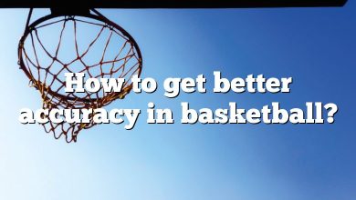 How to get better accuracy in basketball?