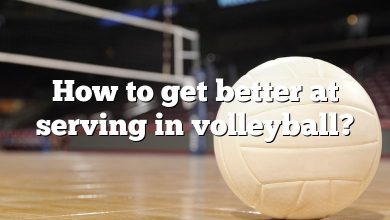 How to get better at serving in volleyball?