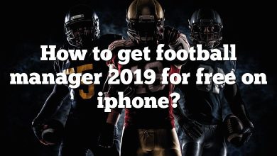 How to get football manager 2019 for free on iphone?