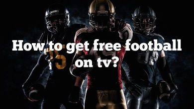 How to get free football on tv?