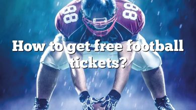 How to get free football tickets?