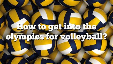 How to get into the olympics for volleyball?
