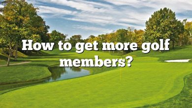 How to get more golf members?