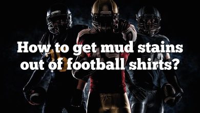 How to get mud stains out of football shirts?