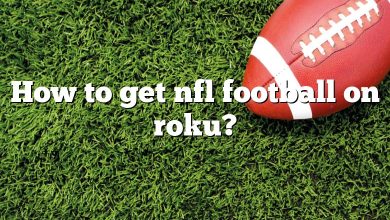 How to get nfl football on roku?