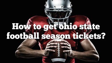 How to get ohio state football season tickets?