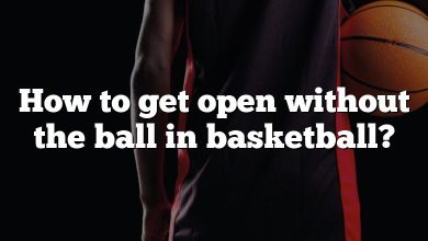 How to get open without the ball in basketball?