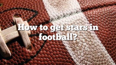 How to get stars in football?