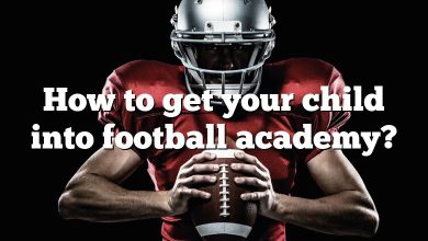 How to get your child into football academy?