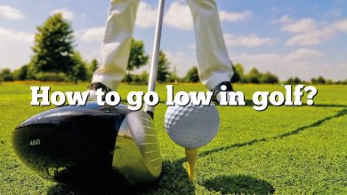 How to go low in golf?