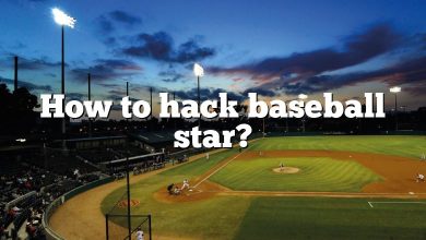 How to hack baseball star?