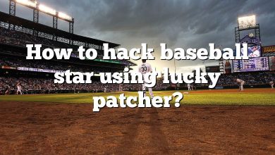 How to hack baseball star using lucky patcher?