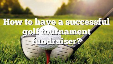 How to have a successful golf tournament fundraiser?