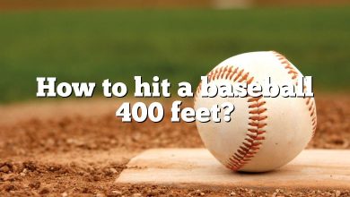 How to hit a baseball 400 feet?