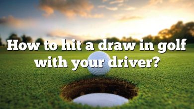 How to hit a draw in golf with your driver?