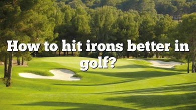 How to hit irons better in golf?