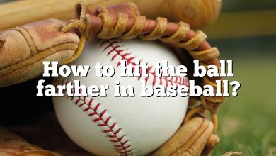 How to hit the ball farther in baseball?