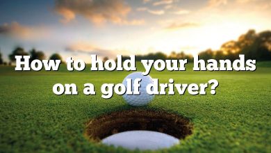 How to hold your hands on a golf driver?