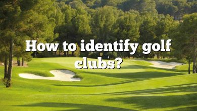 How to identify golf clubs?