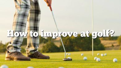 How to improve at golf?