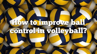 How to improve ball control in volleyball?