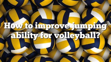 How to improve jumping ability for volleyball?