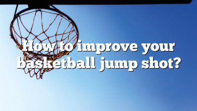 How to improve your basketball jump shot?