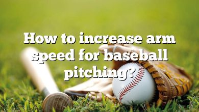 How to increase arm speed for baseball pitching?