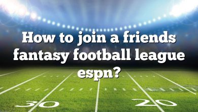 How to join a friends fantasy football league espn?