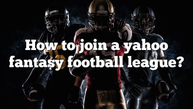 How to join a yahoo fantasy football league?