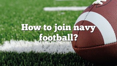 How to join navy football?